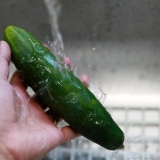 Fazendo água de pepino