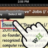 Copie e cole no seu iphone, ipad e ipod touch