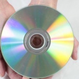 Reparando arranhões em um dvd
