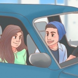 Beijando em um carro