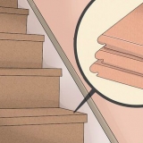 Colocar laminado em uma escada
