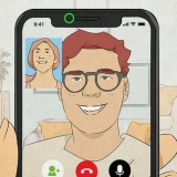 Flerte com um cara em uma videochamada