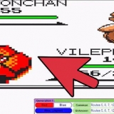 Pegue mew em pokémon amarelo