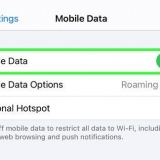 Ativar mensagens mms em um iphone