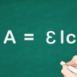 Cálculo da absorbância molar