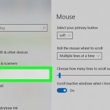 Alterar as configurações do mouse