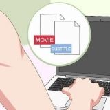 Adicionar legendas a um filme