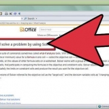 Usando o solver no microsoft excel