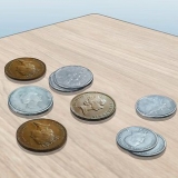 Limpando moedas antigas