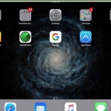 Coloque ícones na área de trabalho de um ipad