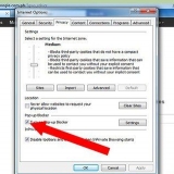 Bloquear pop-ups na internet