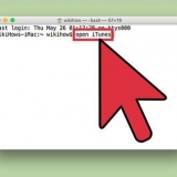 Abra aplicativos usando o terminal em um mac