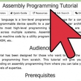 Programação em assembly