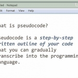 Escrever pseudocódigo