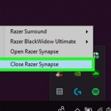 Desinstale o razer synapse de um pc ou mac