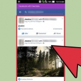 Excluir comentários ou mensagens no facebook no aplicativo do facebook