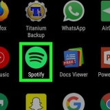 Ocultar artistas reproduzidos recentemente no spotify no android