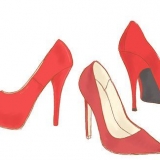 Usar sapatos vermelhos