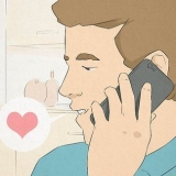Ser romântico por telefone