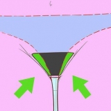 Remova os pelos pubianos ao redor da vagina