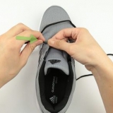 Sapatos de amarrar em linha reta