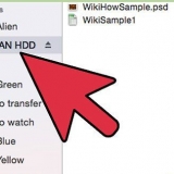 Gravando em um disco rígido externo no max os x