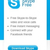 Instale o skype no seu computador
