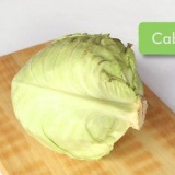 Corte alface e repolho como um chef