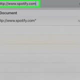 Pare o spotify em um iphone