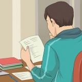 Estudar para uma matéria de ciências