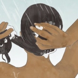 Aplique extensões de cabelo de fita