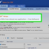 Converter texto em pdf