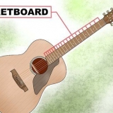 Tocando escalas em uma guitarra