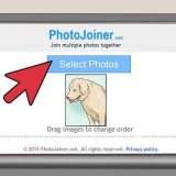 Colocando duas fotos lado a lado