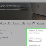 Instale controladores de jogos usb no windows 8