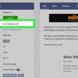 Conectando-se a um servidor minecraft