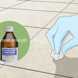 Remova manchas de azulejos