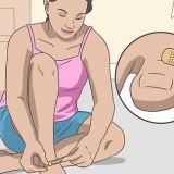Tratamento de bolhas nos pés