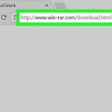 Usando winrar