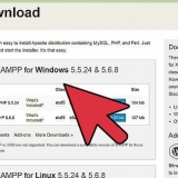 Instale o xampp no linux