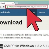 Instale o xampp para windows