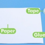 Dobre você mesmo um envelope