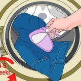Certifique-se de que seu jeans não desbota na lavagem