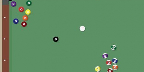 Jogar sinuca de 8 bolas