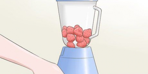 Coletando sementes de morango