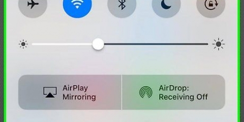 Desativar airdrop