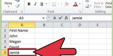 Ordenar alfabeticamente no excel
