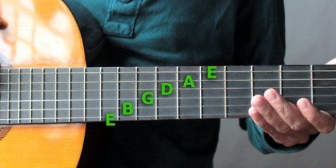 Aprenda todas as notas de uma guitarra