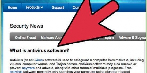 Instalar software antivírus