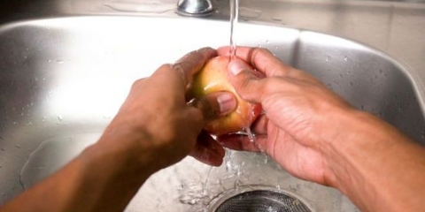 Maçãs congeladas